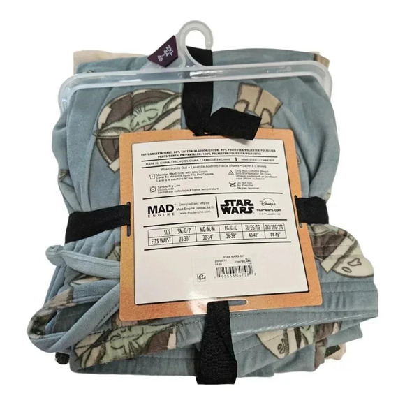 2XL Star Wars The Mandalorian Mens 2-Piece T-Shirt & Pants Sleepwear Pajama Set - Picture 6 of 6